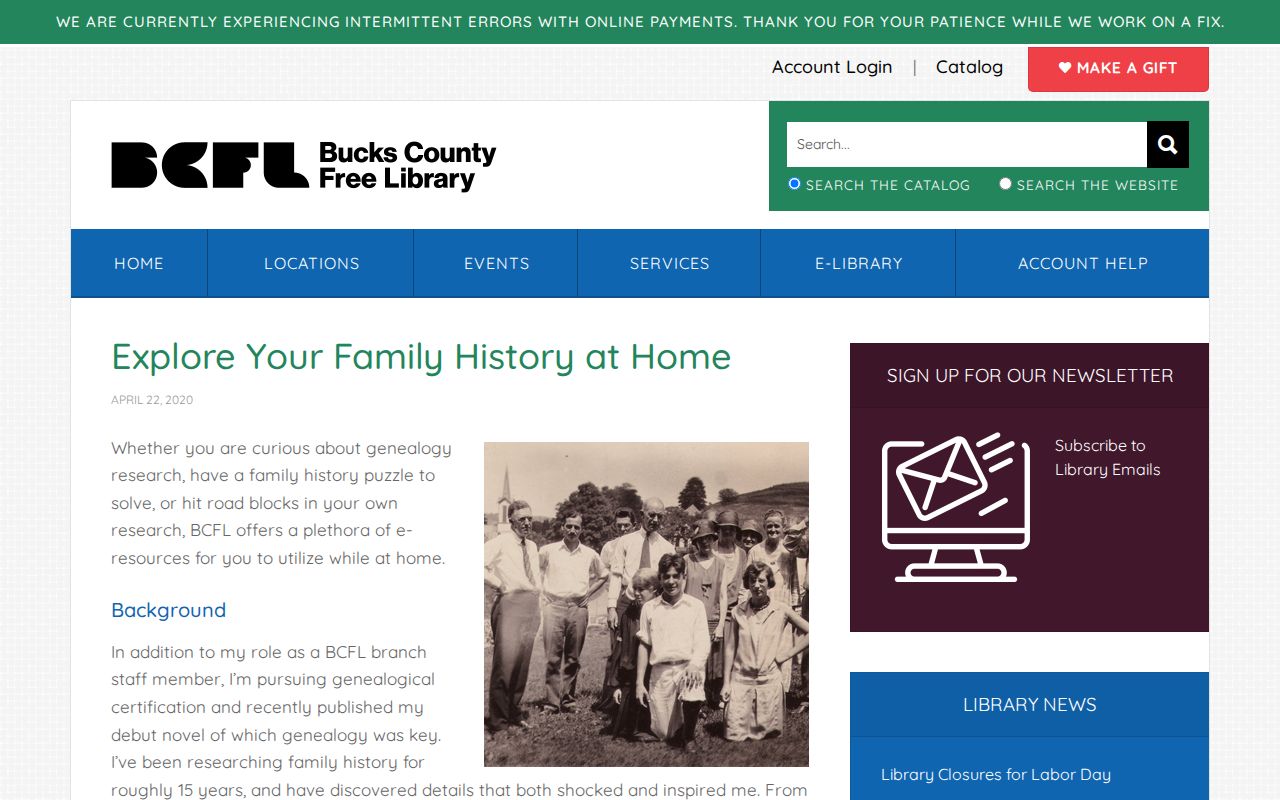 Lower Makefield Township city directory research through Bucks County Free Library